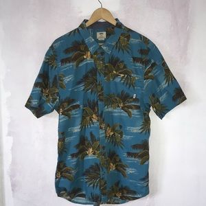 Vans Large Hawaiian Short Sleeve Button Down
